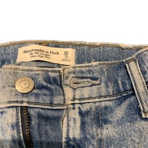 Abercrombie & Fitch "The 90's Straight Ultra High Rise" Jeans Curve Love